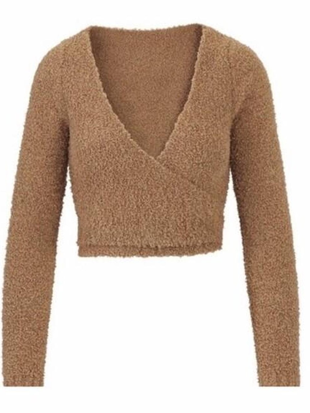 SKIMS Cozy Knit Wrap Top
